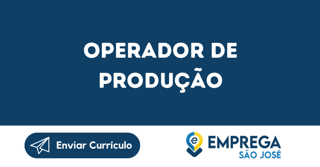 Operador De Produção-São José Dos Campos - Sp 1