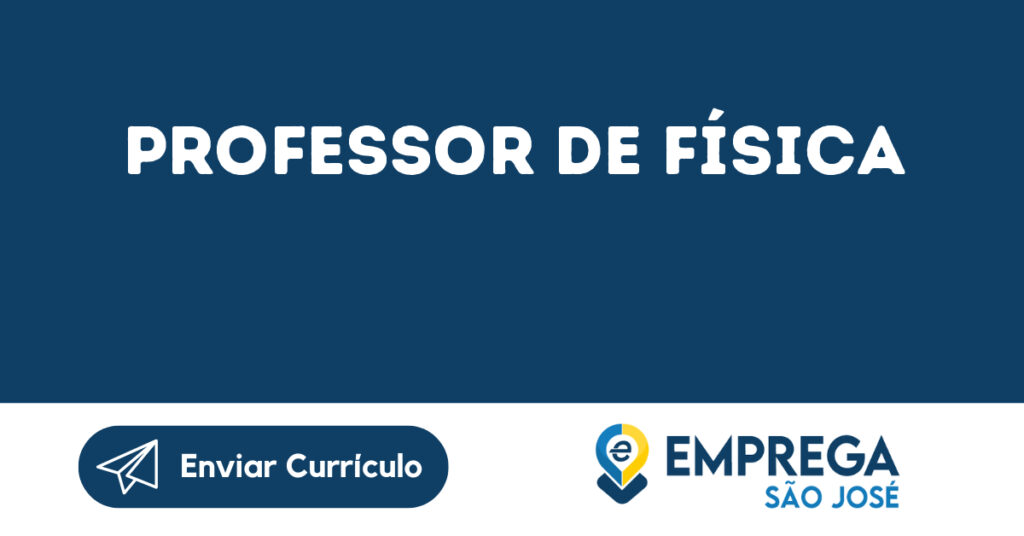 Professor De Física-Jacarei - Sp 1