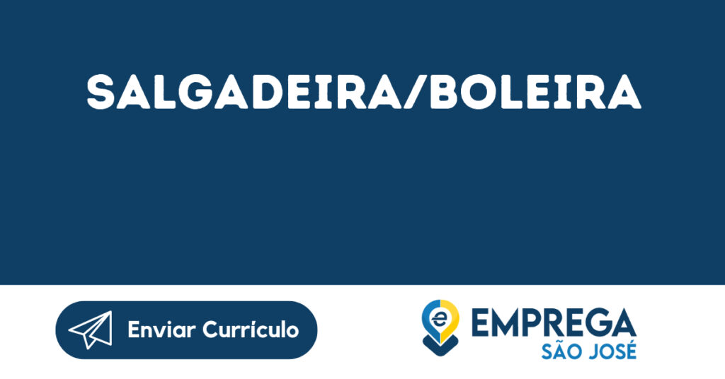 Salgadeira/Boleira-São José Dos Campos - Sp 1