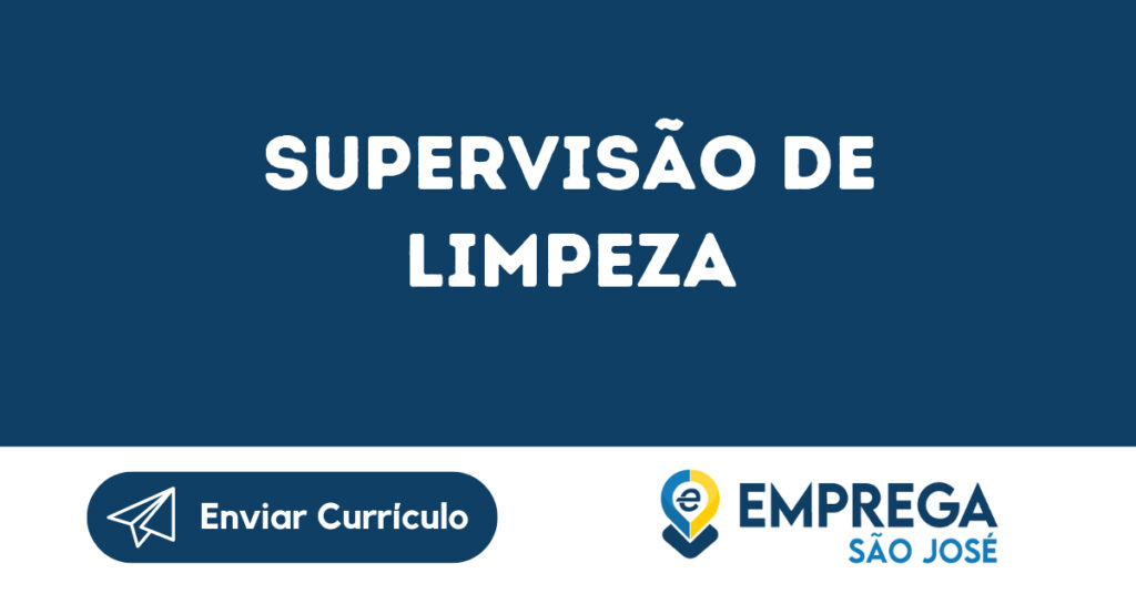 Supervisão De Limpeza-São José Dos Campos - Sp 1