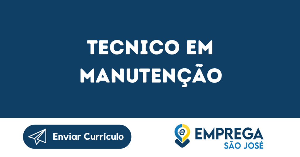 Tecnico Em Manutenção-Jacarei - Sp 1