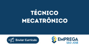 Técnico Mecatrônico-São José Dos Campos - Sp 14