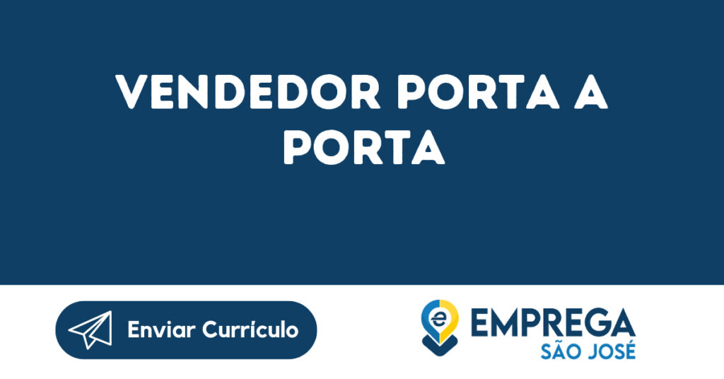 Vendedor Porta A Porta-Jacarei - Sp 1