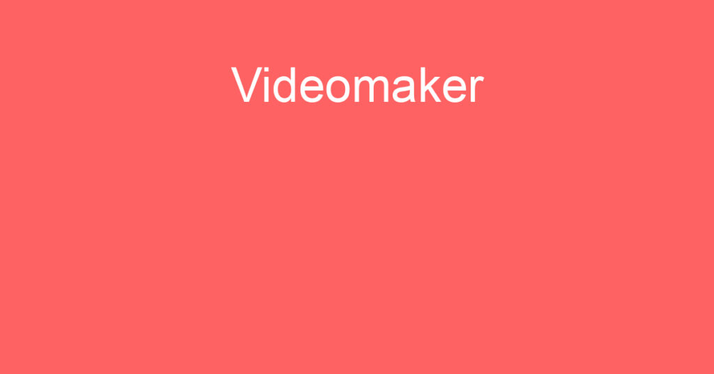 Videomaker-São José Dos Campos - Sp 1