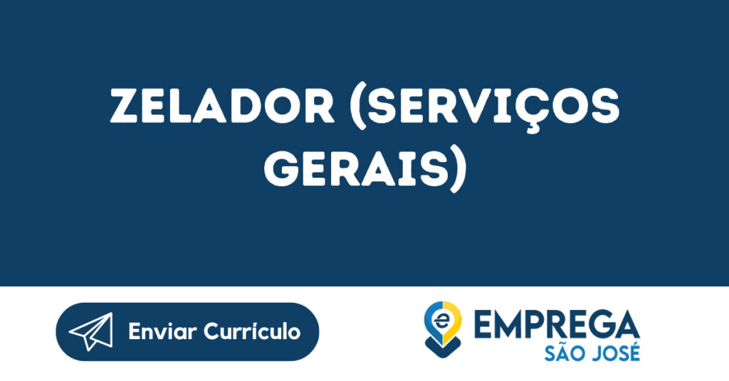 Zelador (Serviços Gerais)-São José Dos Campos - Sp 1