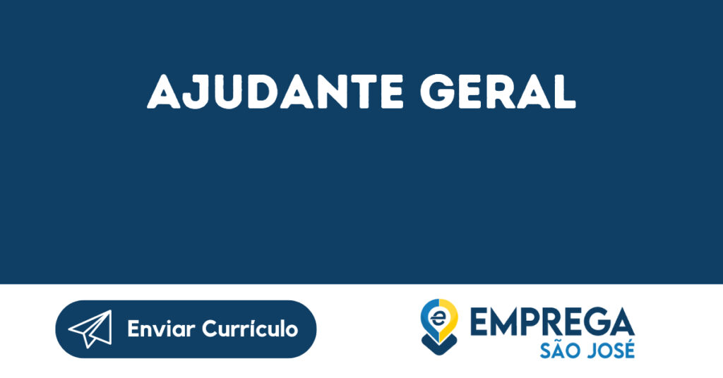 Ajudante Geral-Jacarei - Sp 1