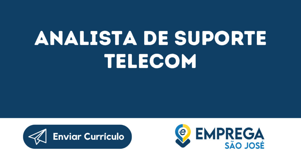 Analista De Suporte Telecom-São José Dos Campos - Sp 1