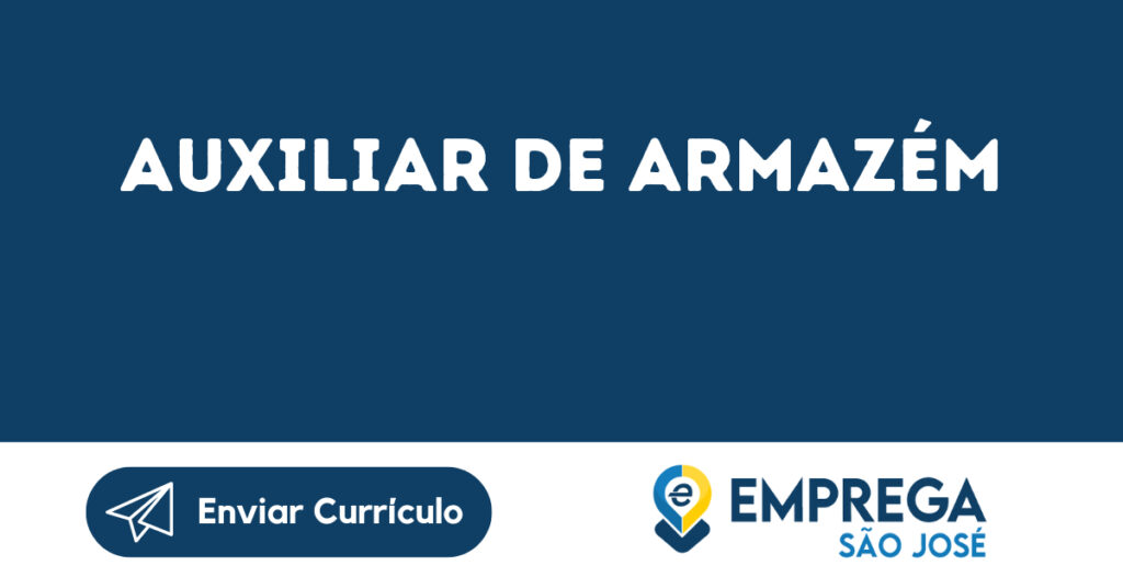 Auxiliar De Armazém-São José Dos Campos - Sp 1