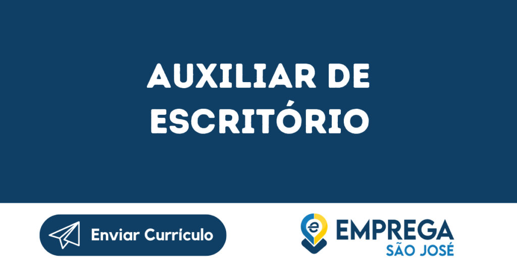 Auxiliar De Escritório-São José Dos Campos - Sp 1