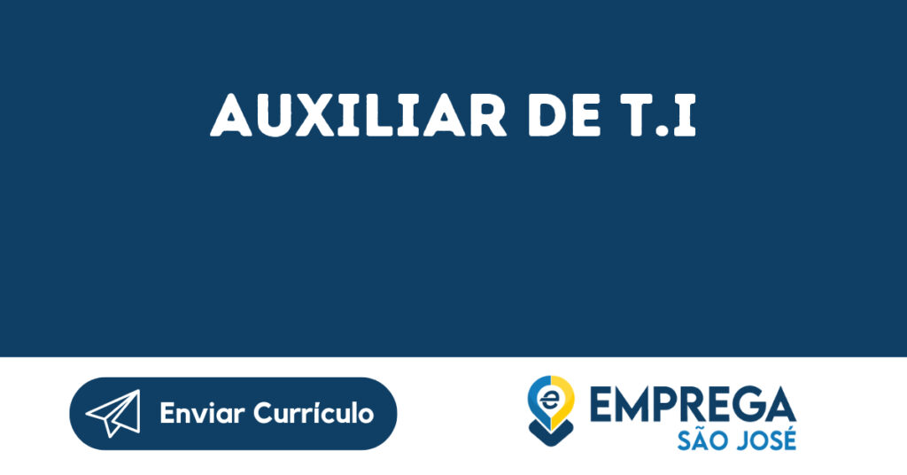 Auxiliar De T.i-Jacarei - Sp 1