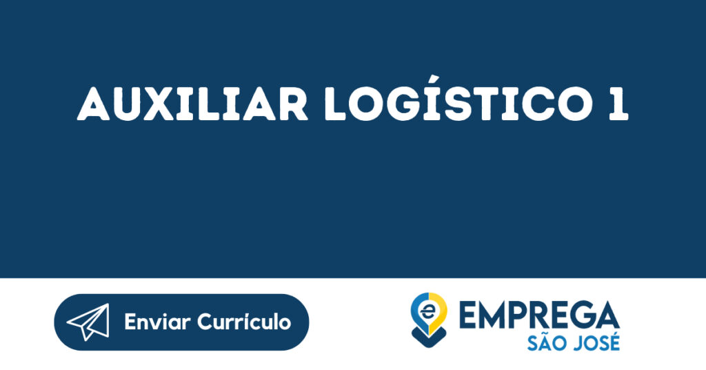 Auxiliar Logístico 1-São José Dos Campos - Sp 1