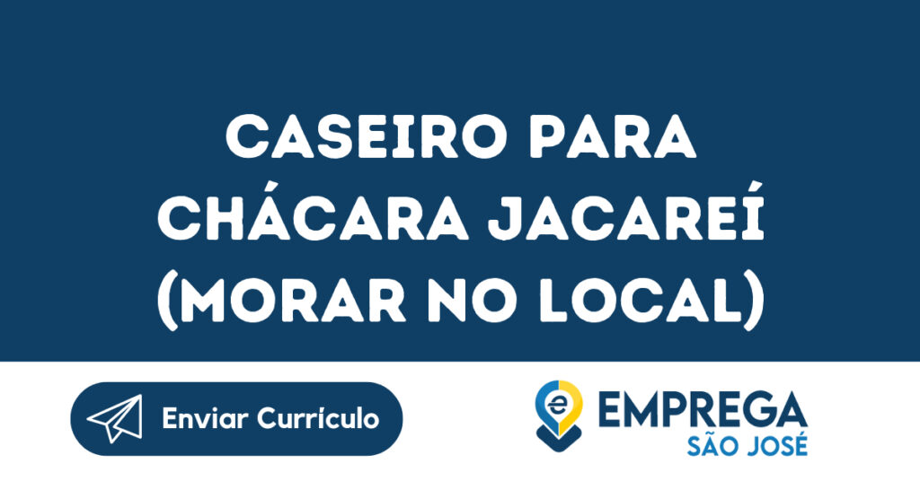 Caseiro Para Chácara Jacareí (Morar No Local)-Jacarei - Sp 1