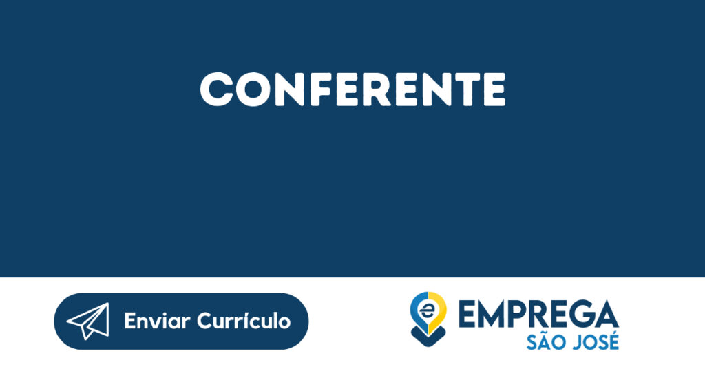 Conferente-São José Dos Campos - Sp 1