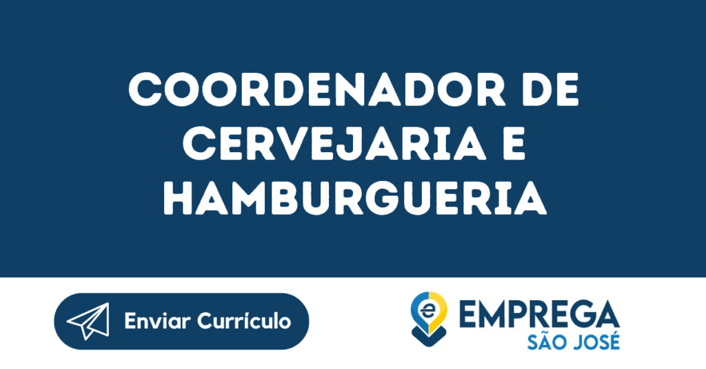 Coordenador De Cervejaria E Hamburgueria-São José Dos Campos - Sp 1