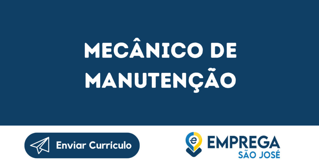 Mecânico De Manutenção-Caçapava - Sp 1