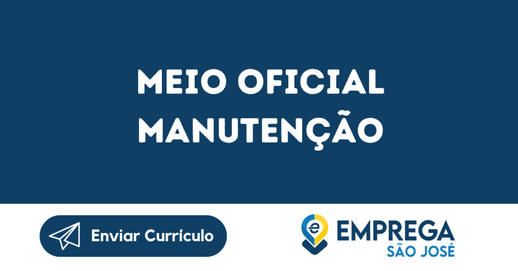 Meio Oficial Manutenção-São José Dos Campos - Sp 1