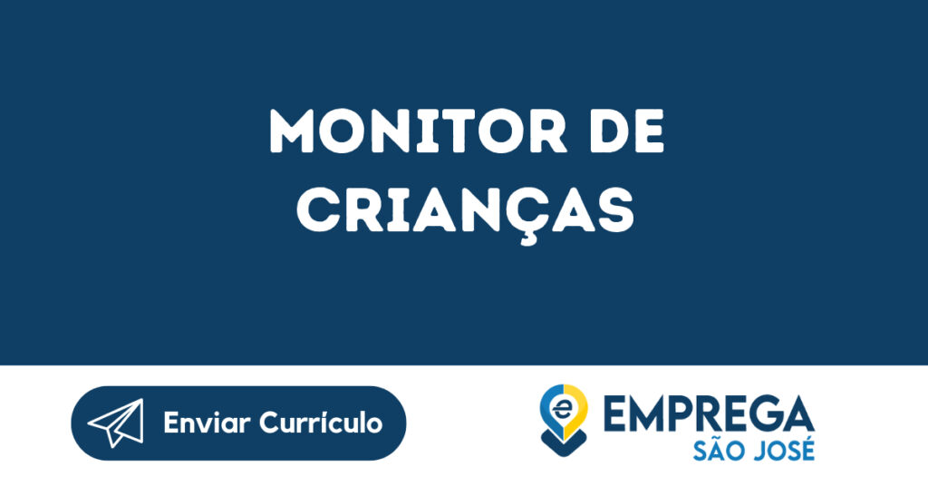 Monitor De Crianças-São José Dos Campos - Sp 1