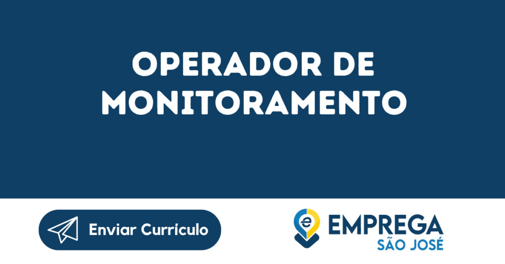 Operador De Monitoramento-São José Dos Campos - Sp 1