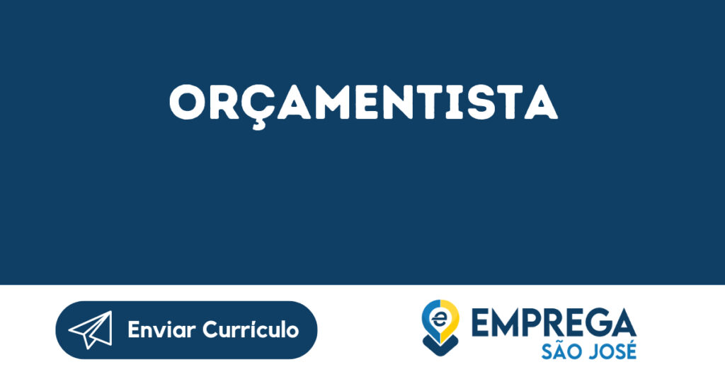 Orçamentista -Jacarei - Sp 1