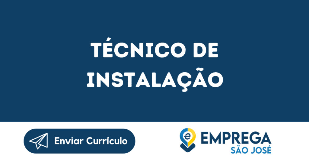 Técnico De Instalação-São José Dos Campos - Sp 1