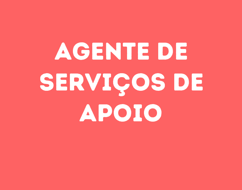 Agente De Serviços De Apoio-São José Dos Campos - Sp 1