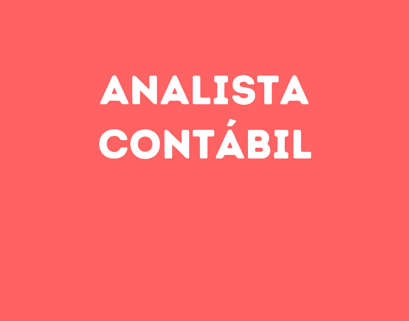 Analista Contábil-São José Dos Campos - Sp 1