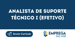 Analista De Suporte Técnico I (Efetivo)-São José Dos Campos - Sp 12