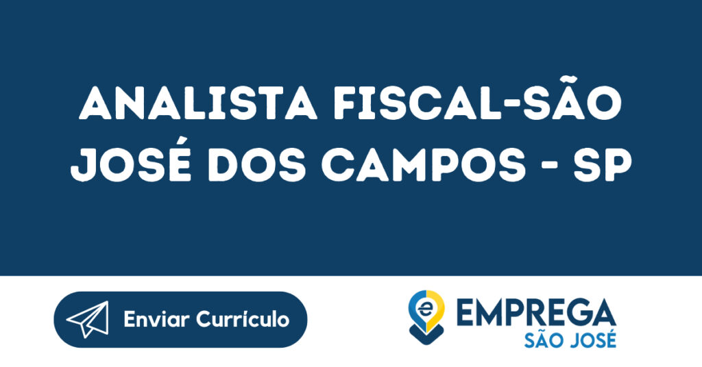 Analista Fiscal-São José Dos Campos - Sp 1