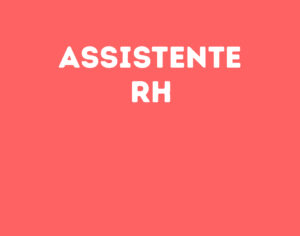 Assistente Rh-São José Dos Campos - Sp 2