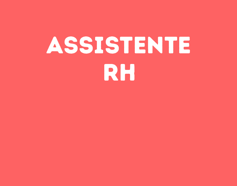 Assistente Rh-São José Dos Campos - Sp 1