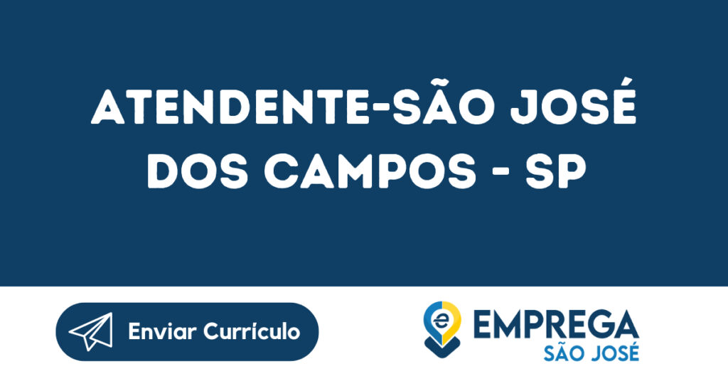 Atendente-São José Dos Campos - Sp 1