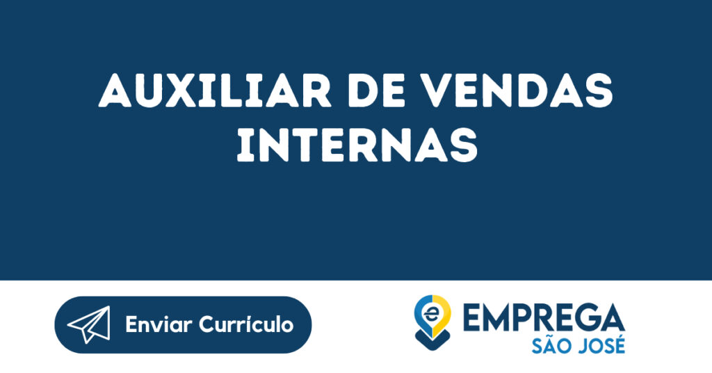 Auxiliar De Vendas Internas-Jacarei - Sp 1