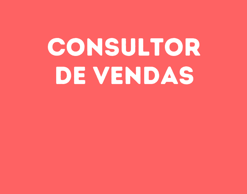 Consultor De Vendas-São José Dos Campos - Sp 1