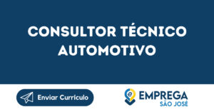 Consultor Técnico Automotivo-São José Dos Campos - Sp 1