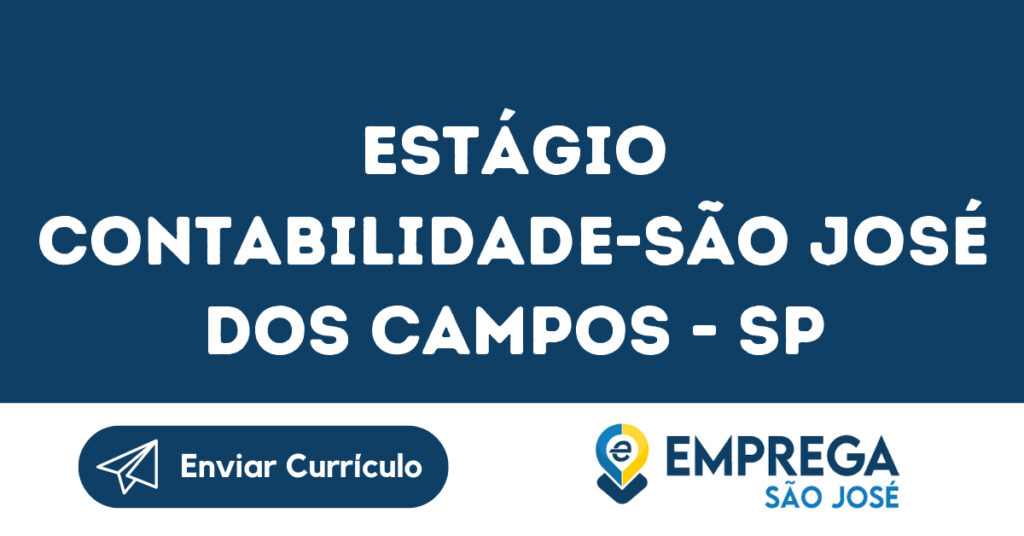 Estágio Contabilidade-São José Dos Campos - Sp 1