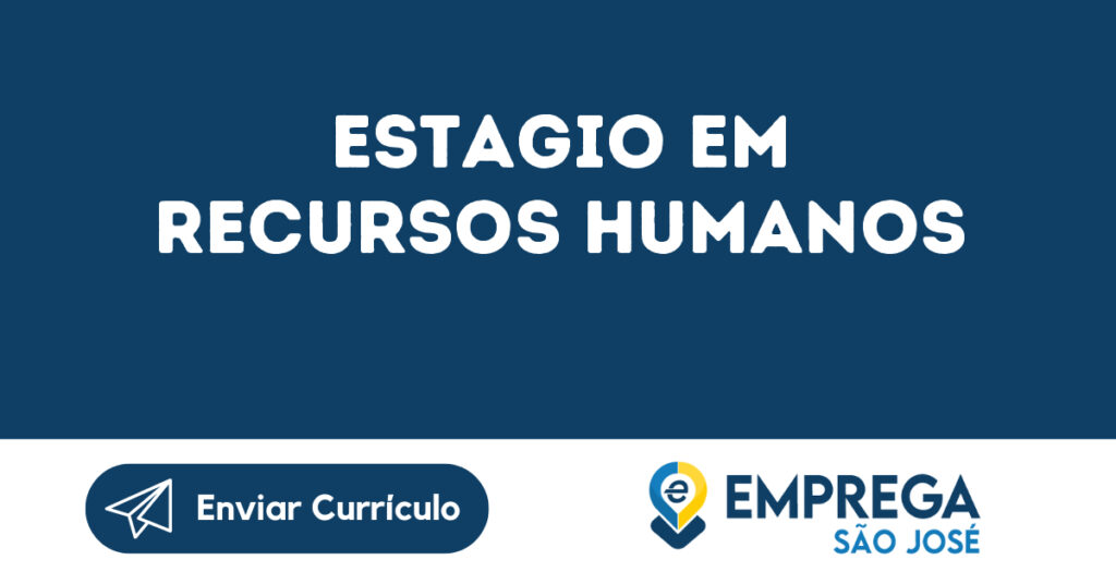 Estagio Em Recursos Humanos-São José Dos Campos - Sp 1