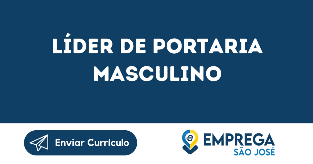 Líder De Portaria Masculino -São José Dos Campos - Sp 1