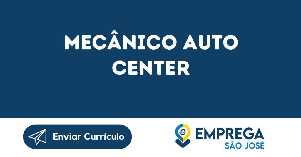 Mecânico Auto Center-São José Dos Campos - Sp 1