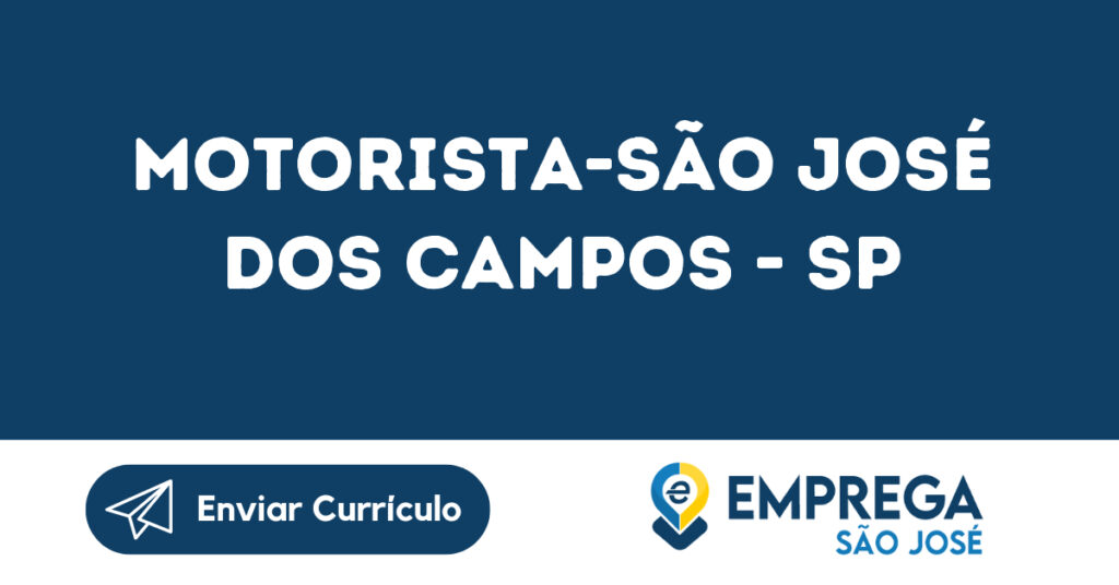 Motorista-São José Dos Campos - Sp 1