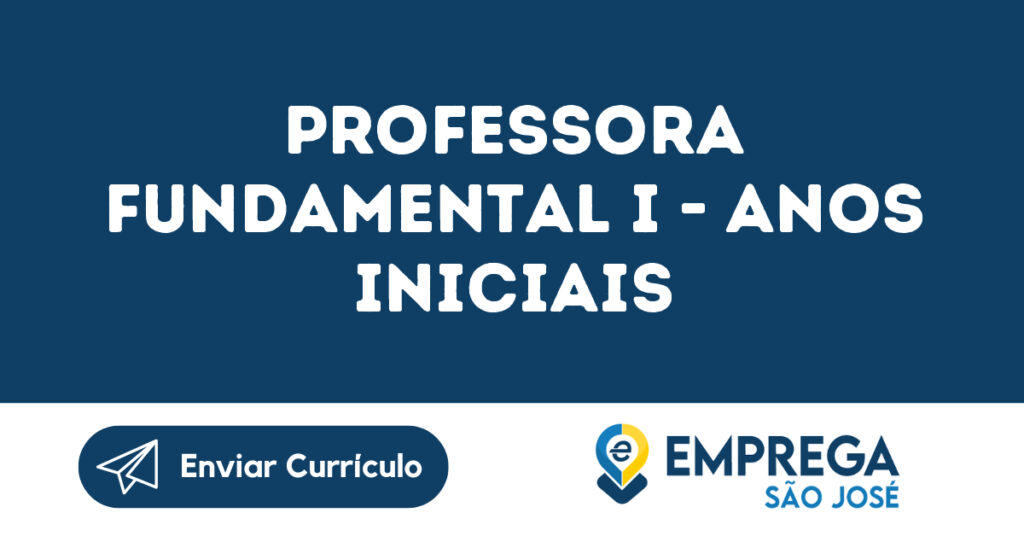 Professora Fundamental I - Anos Iniciais-São José Dos Campos - Sp 1