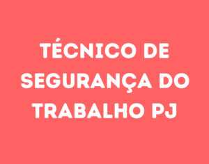 Técnico De Segurança Do Trabalho Pj-São José Dos Campos - Sp 5