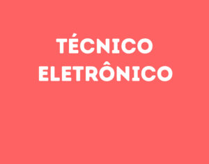 Técnico Eletrônico-São José Dos Campos - Sp 8