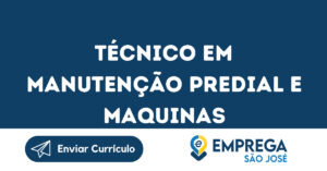 Técnico Em Manutenção Predial E Maquinas (Eletromecânico) 11