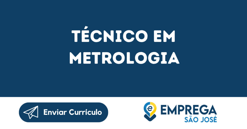 Técnico Em Metrologia-São José Dos Campos - Sp 1