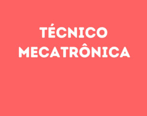 Técnico Mecatrônica-São José Dos Campos - Sp 11