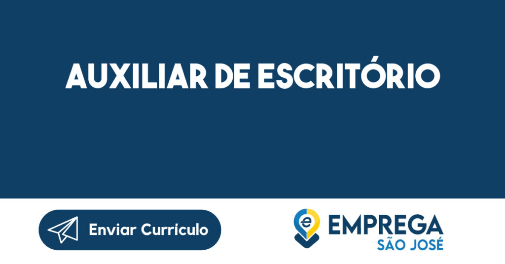 Auxiliar De Escritório-São José Dos Campos - Sp 1