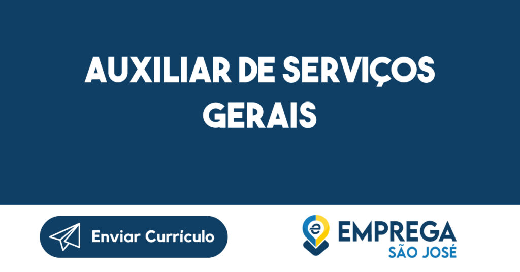 Auxiliar De Serviços Gerais 1