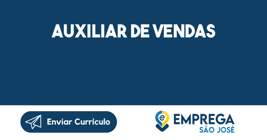 Auxiliar De Vendas-São José Dos Campos - Sp 1