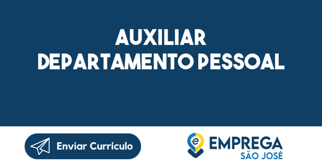 Auxiliar Departamento Pessoal-São José Dos Campos - Sp 1