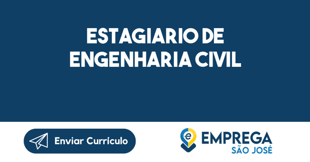 Estagiario De Engenharia Civil-Jacarei - Sp 1